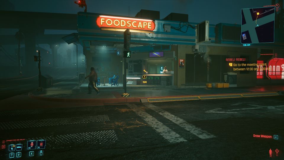 cyberpunk 2077 - rebel! rebel! mission