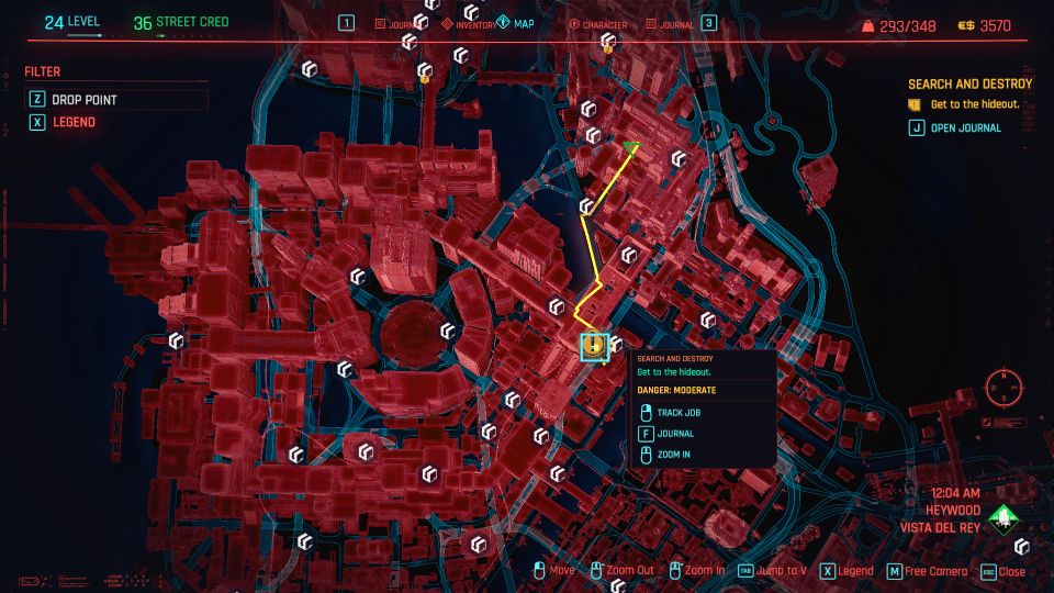 cyberpunk 2077 - search and destroy guide