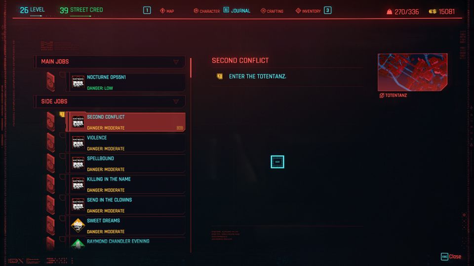 cyberpunk 2077 - second conflict