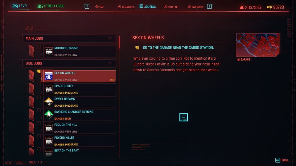 cyberpunk 2077 - sex on wheels