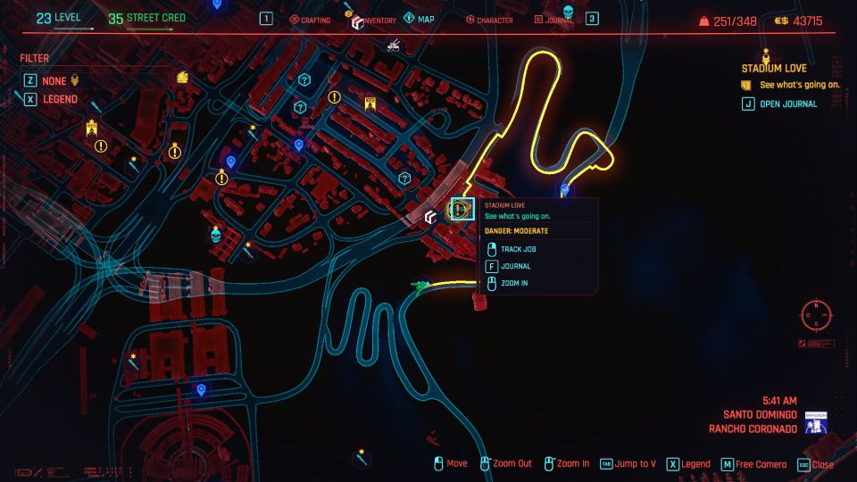 cyberpunk 2077 - stadium love guide