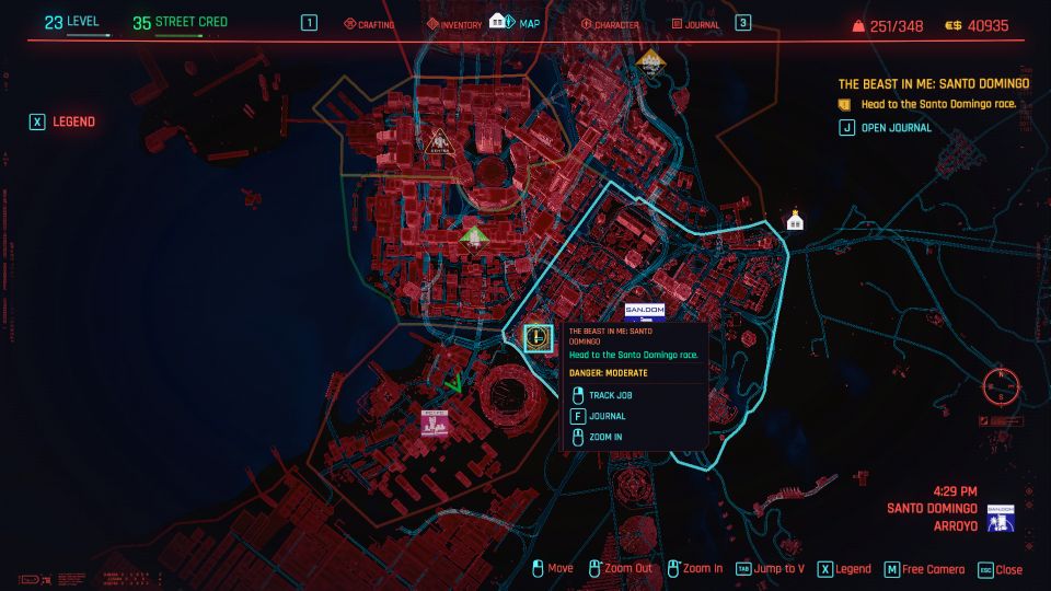 cyberpunk 2077 - the beast in me santo domingo guide