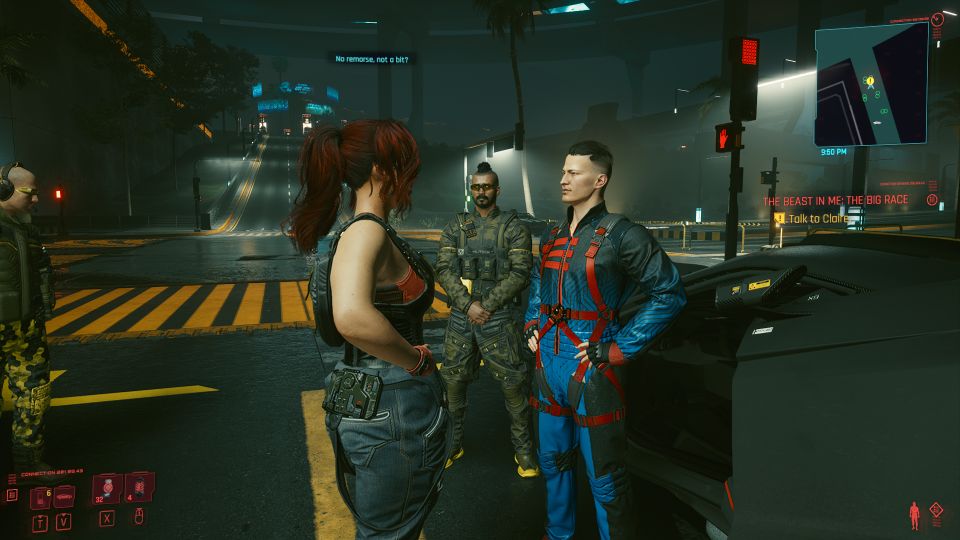 cyberpunk 2077 - the beast in me the big race walkthrough