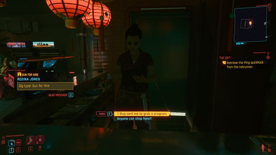 cyberpunk 2077 the gift wiki