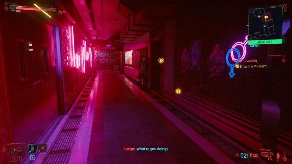 cyberpunk 2077 - the information security scan