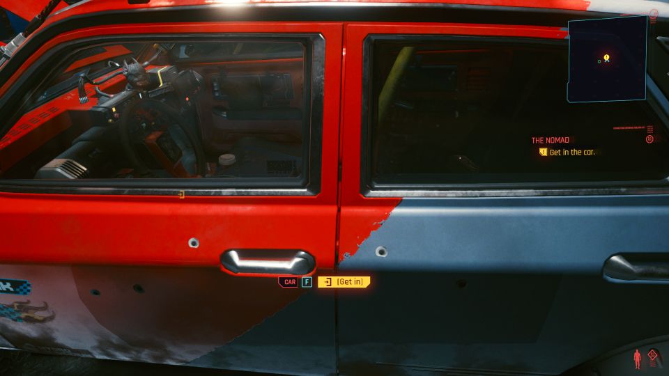 cyberpunk 2077 - the nomad mission