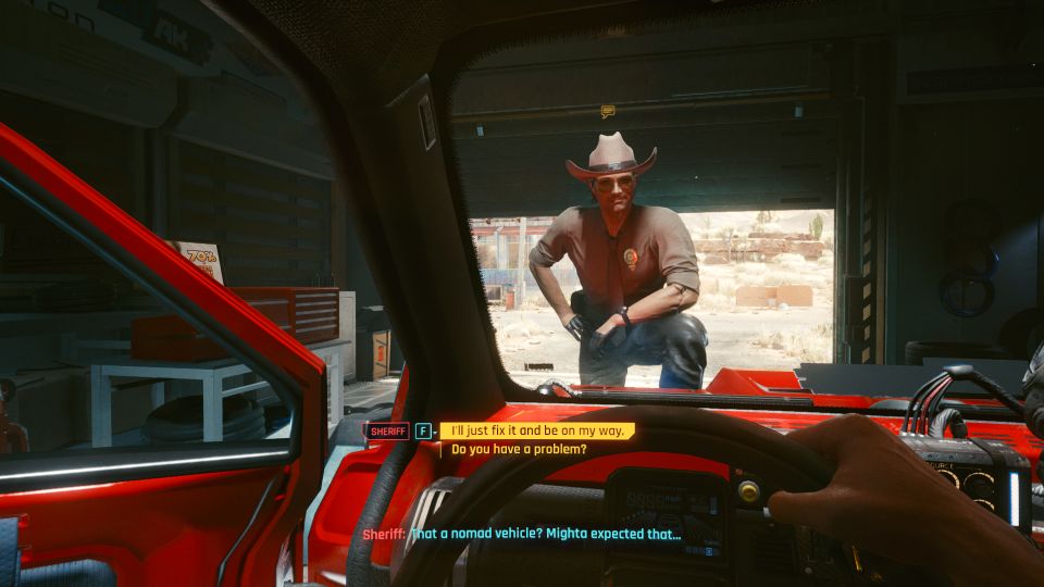 cyberpunk 2077 - the nomad tips