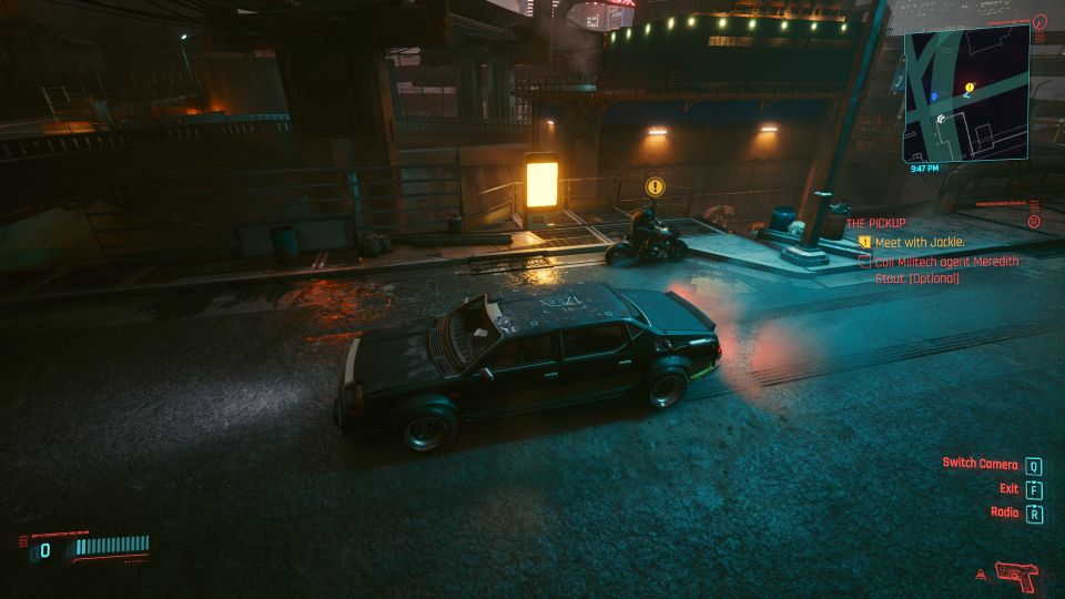 cyberpunk 2077 - the pickup quest