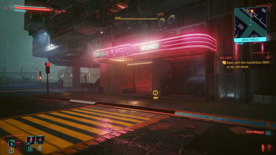 cyberpunk 2077 - violence mission