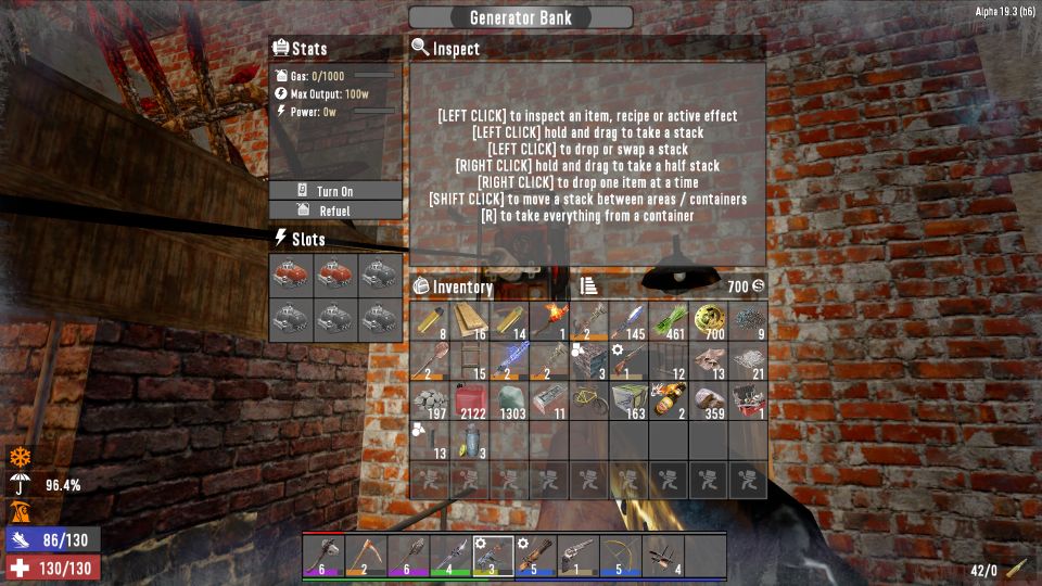 7 days to die - generator bank how to get