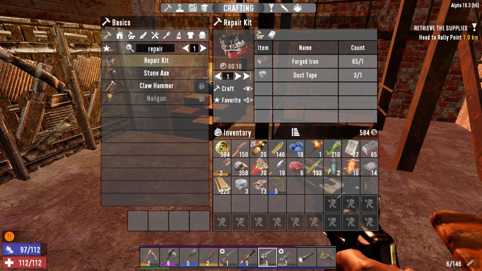 7 days to die - repair kit how to make