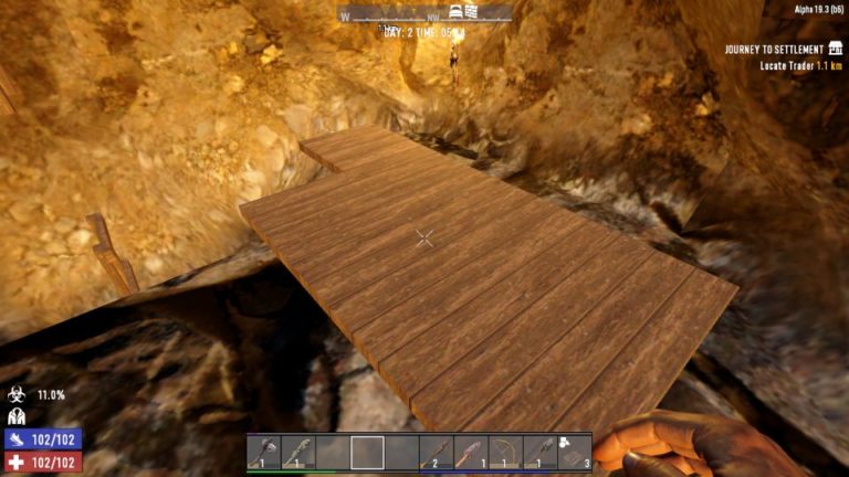 how to dig underground - 7dtd