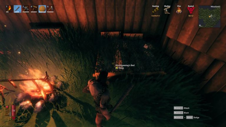 how to get a spawn point - valheim