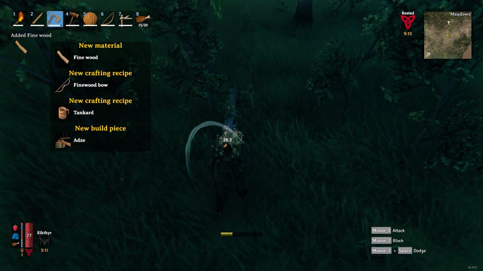 valheim how to get bronze axe