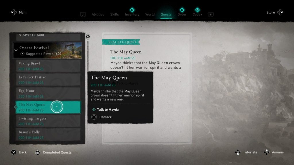 ac valhalla the may queen