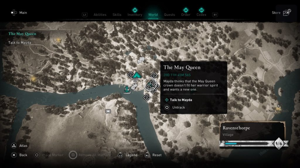 ac valhalla the may queen guide