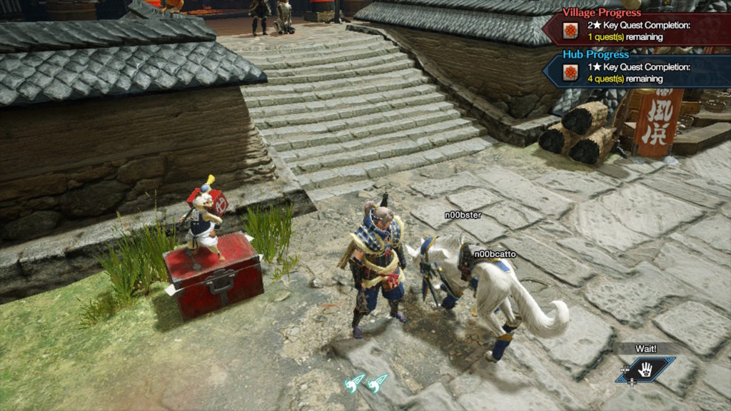 monster hunter rise - how to pet the dog