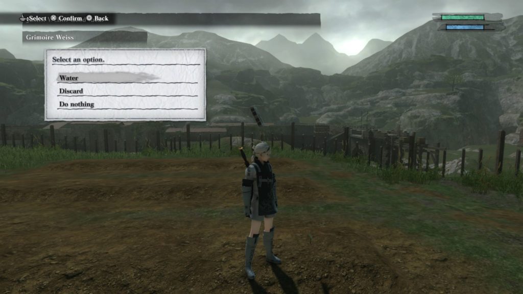 NieR Replicant how to plant seed at house