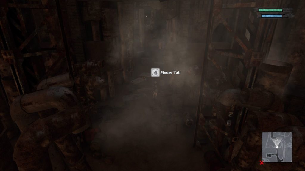 NieR Replicant mouse tail location