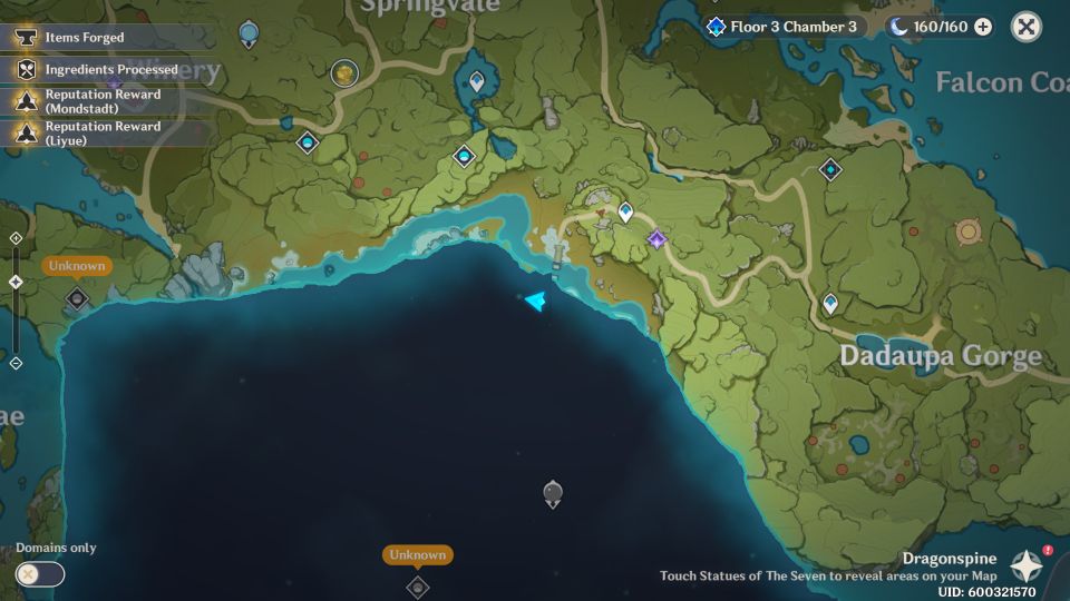 genshin impact - pine wood location where to find