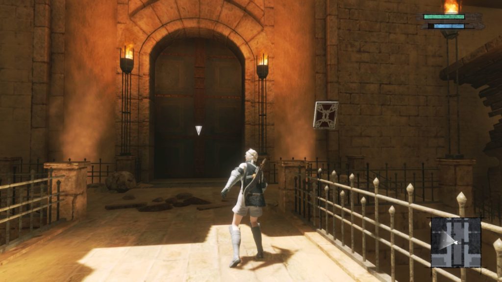 nier replicant - barren temple tips