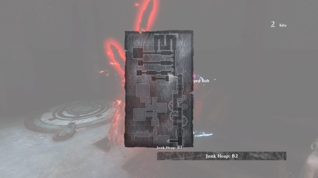 nier replicant - basement two junk heap walkthrough