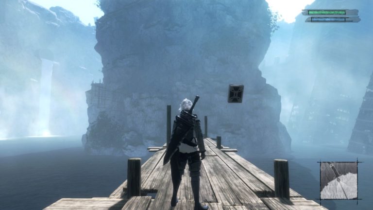 nier replicant - rear entrance lost shrine