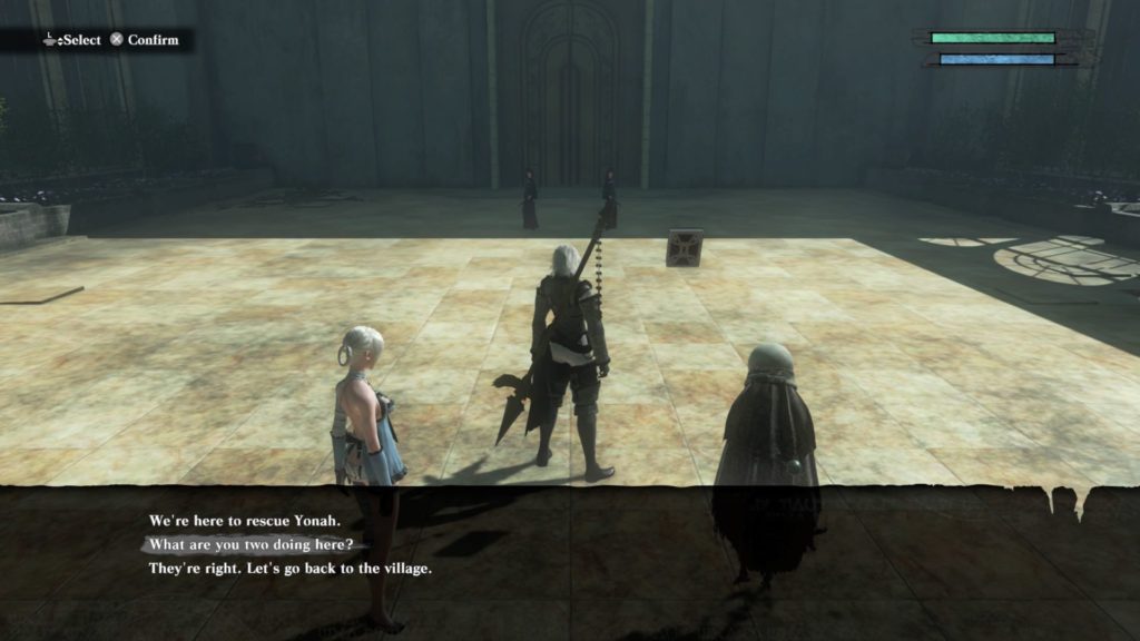 nier replicant - shadowlord's castle quest