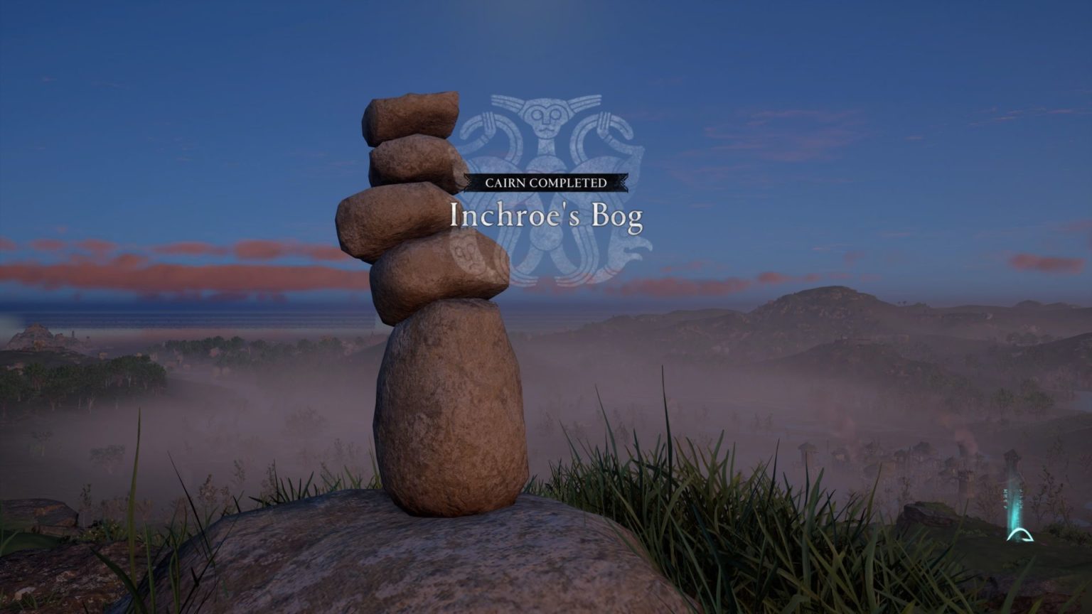 Assassin's Creed Valhalla Inchroe's Bog Cairn Guide