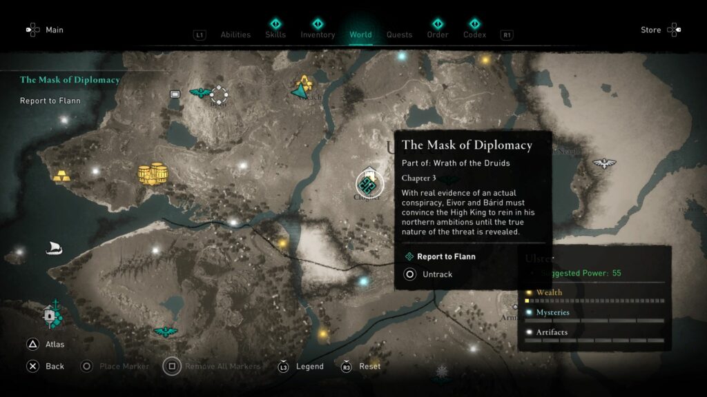 ac valhalla - the mask of diplomacy guide