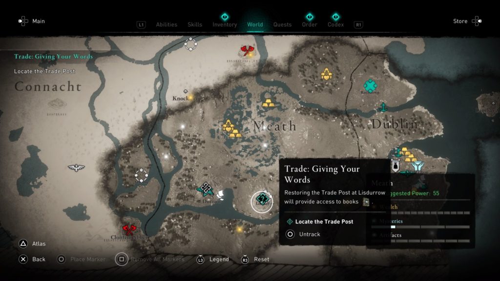 ac valhalla - trade giving your words quest guide