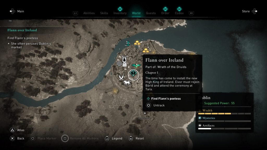 assassins creed valhalla - flann over ireland quest