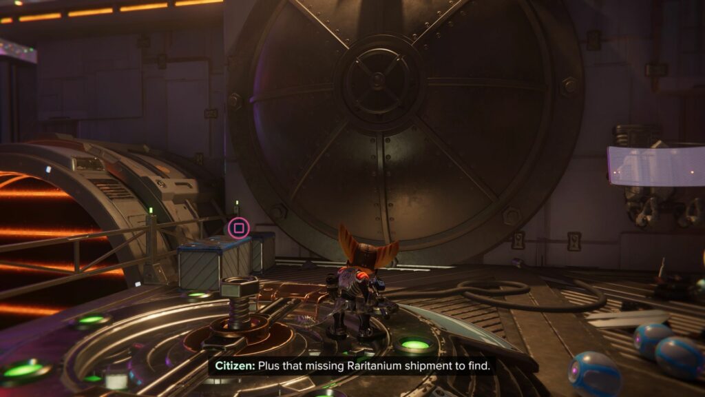 ratchet and clank rift apart - locate the resistance spybot tip