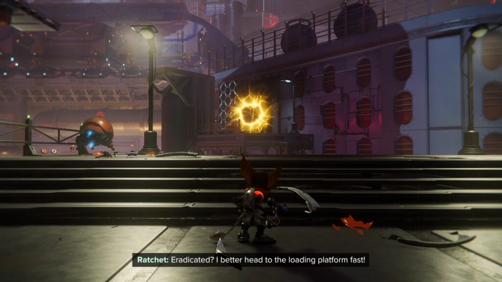 ratchet and clank rift apart - locate the resistance spybot walkthrough