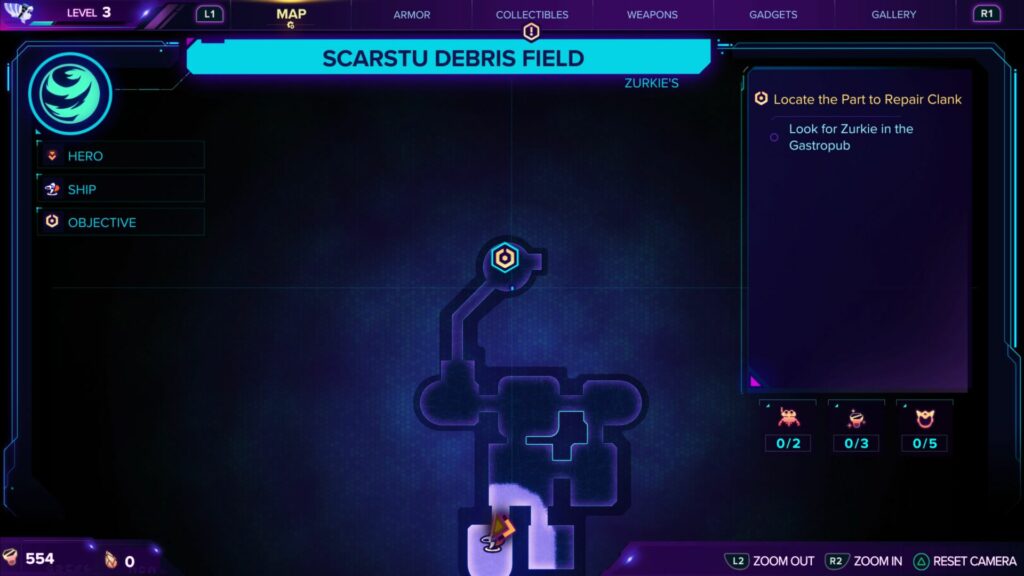 ratchet and clank rift apart - scarstu debris field