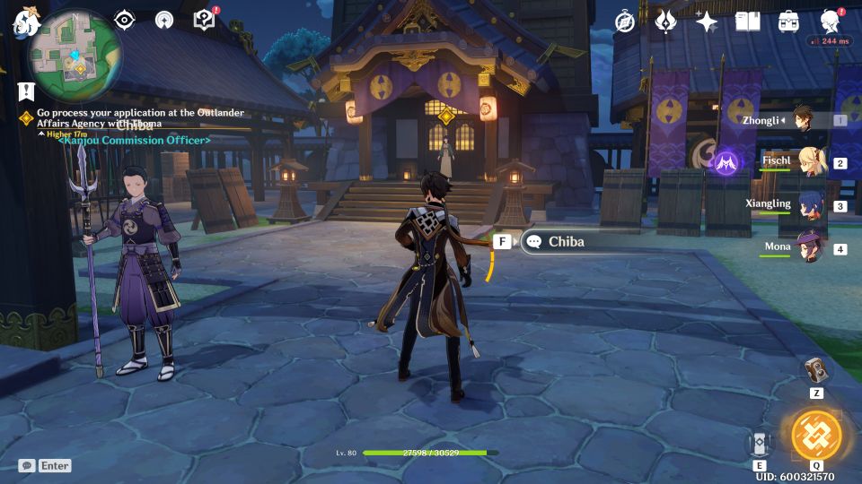 Genshin Impact: Confessions Of An Outlander quest