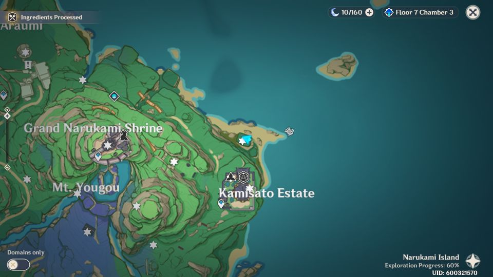 Genshin Impact: Tidal Flat Outside Kamisato Estate