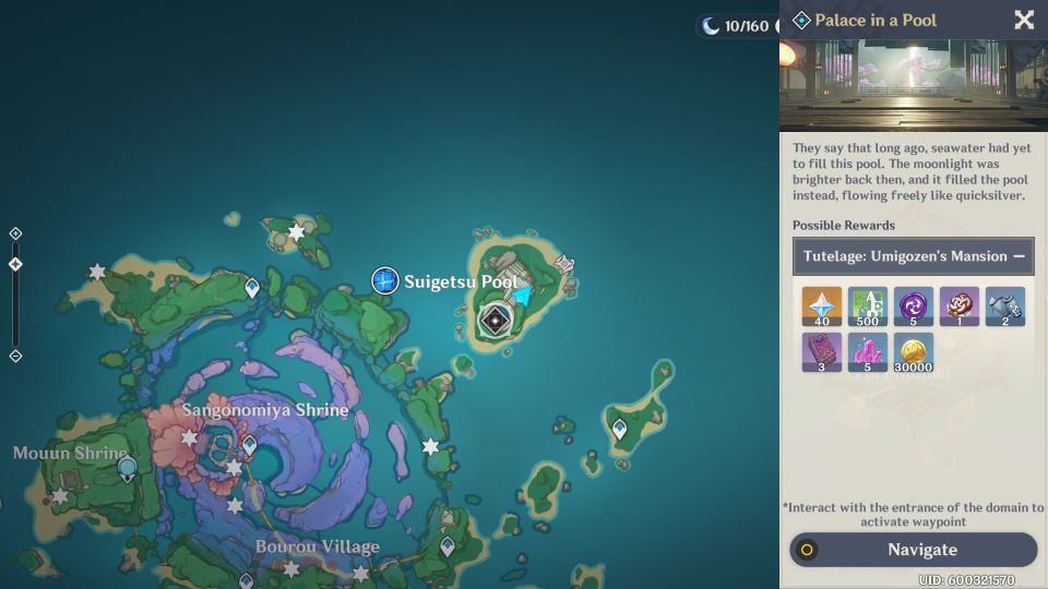 How To Unlock Palace In A Pool Domain: Genshin Impact Guide
