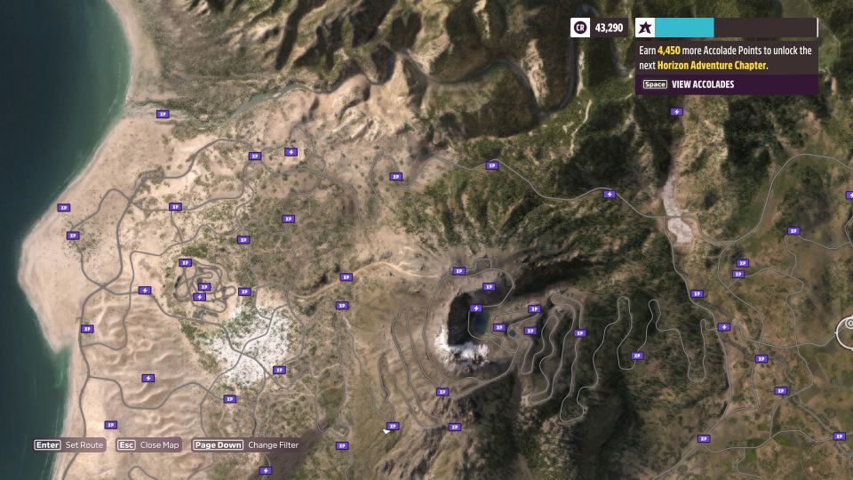 Forza Horizon 5: XP Fast Travel Bonus Board Locations