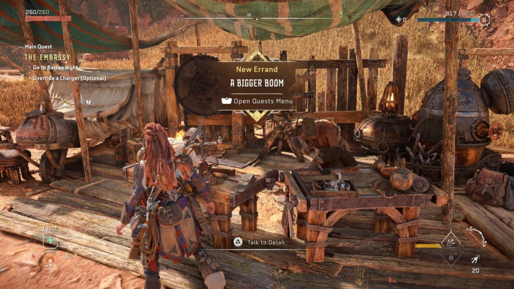 Horizon Forbidden West: A Bigger Boom Quest Walkthrough