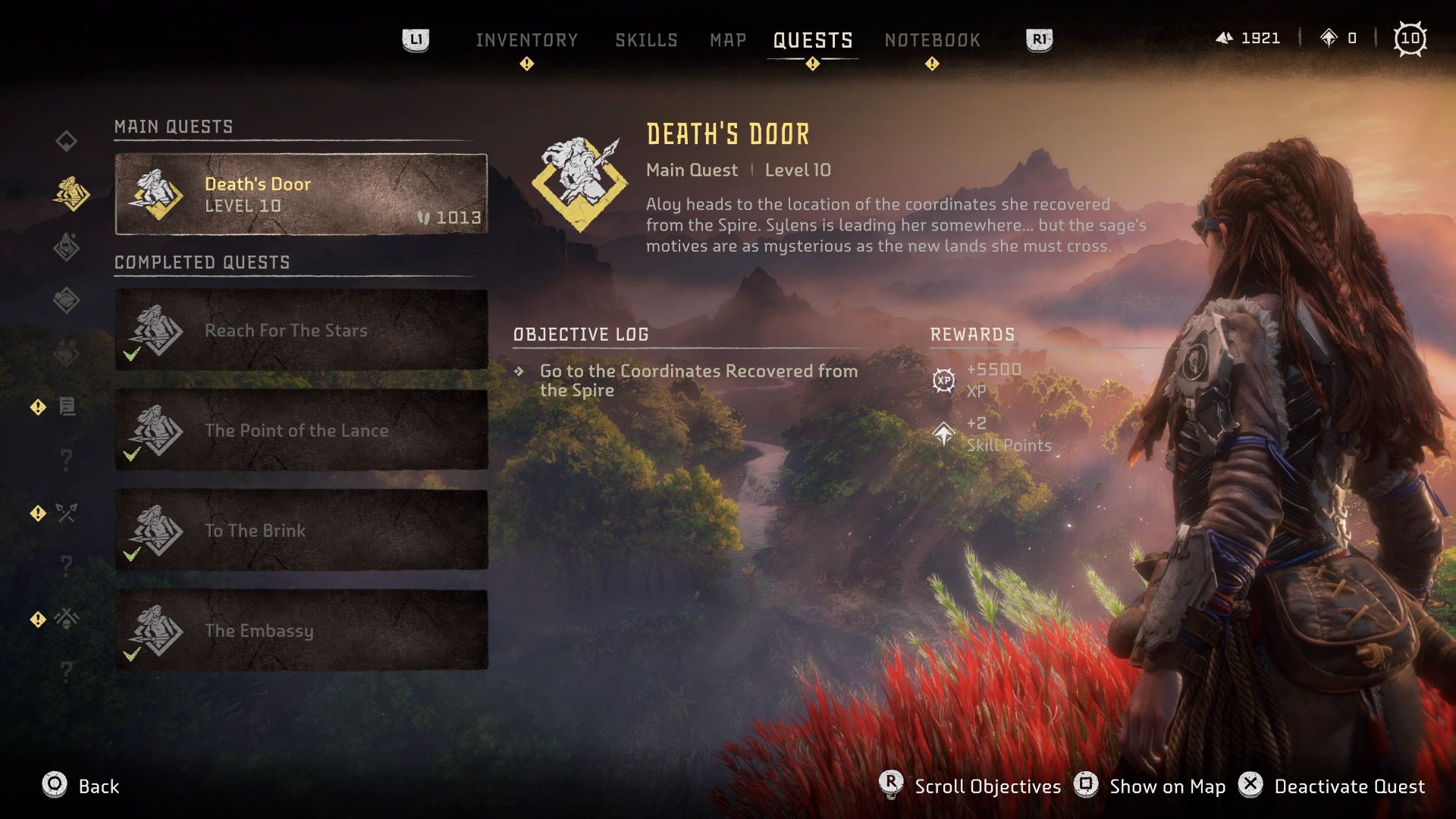 Horizon Forbidden West Death's Door Quest Walkthrough