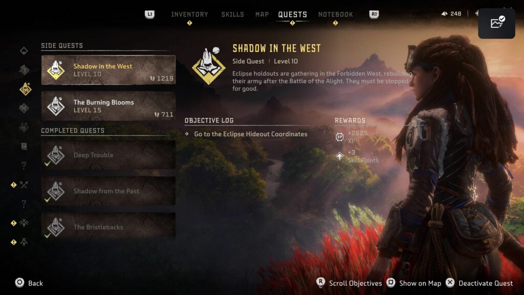 Horizon Forbidden West: Shadow In The West 