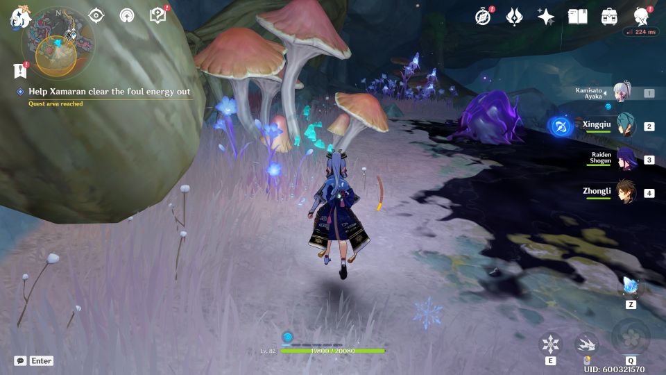 Genshin Impact: Dimming Mushroom's Call For Help quest walkthrough