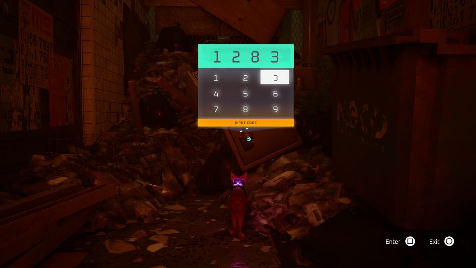 safe mysterious password - stray