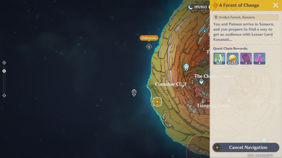 Genshin Impact: How To start sumeru quest