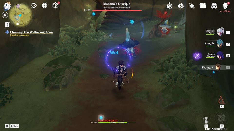 Genshin Impact: The Rhythm That Leads To The Gloomy Path where is dendrograna