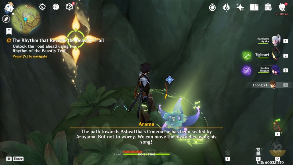 Genshin Impact: The Rhythm That Reveals The Beastly Trail tips