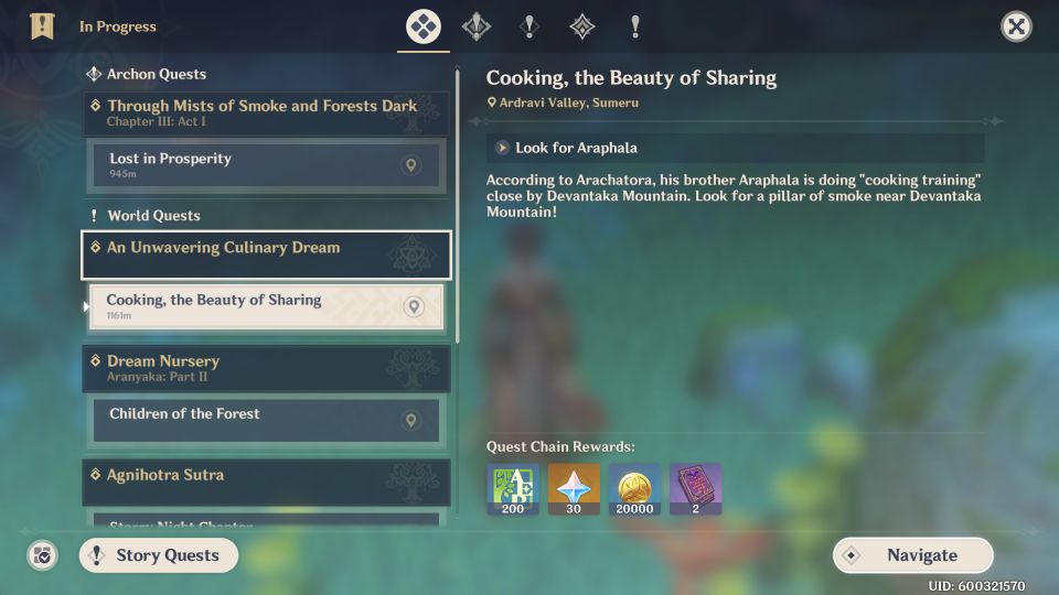 Genshin Impact: Cooking, The Beauty Of Sharing Guide