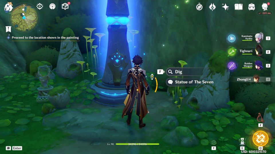 Genshin Impact: Static Views Quest location