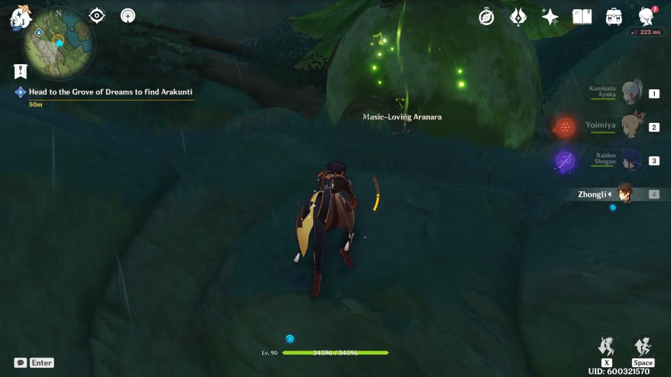 Genshin Impact: Slumbering Roots Quest guide
